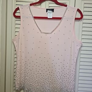 MSK Pink Embellished Women's Top